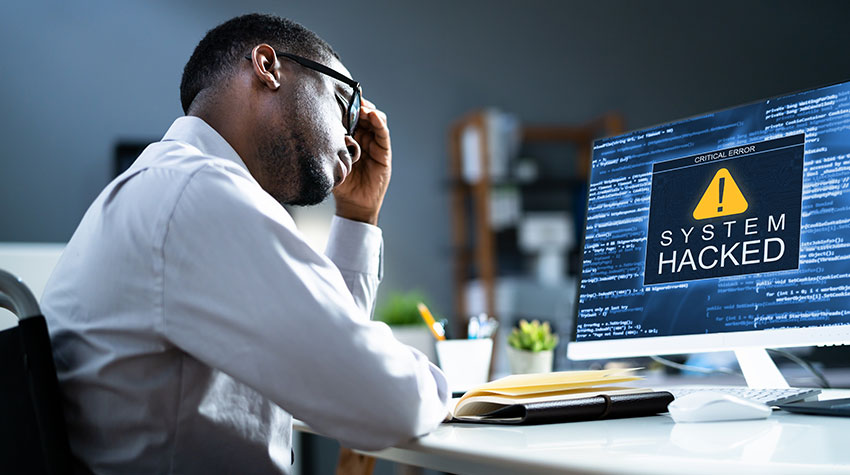 Trotz verschiedener Verteidigungsmöglichkeiten sind viele Unternehmen nicht gegen Cyberkriminelle gewappnet. © Shutterstock, Andrey_Popov