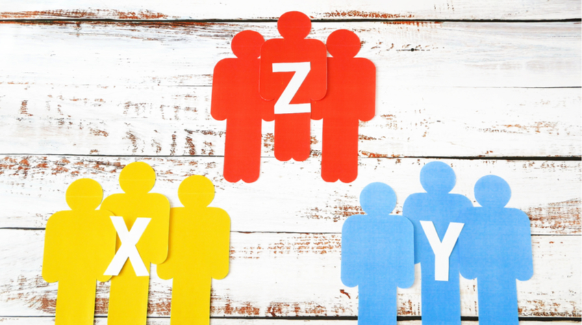 Die Generationen X, Y, Z haben unterschiedliche Werte und Vorstellungen. © Shutterstock, LanKS