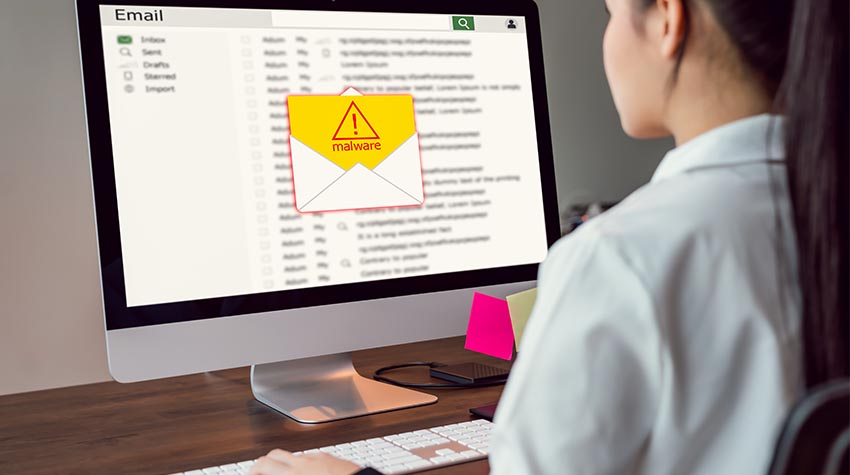 Aufgrund einer Cyberattacke ist die Stadtverwaltung Bad Langensalza nicht in der Lage, eingehende E-Mails zu beantworten. © Shutterstock, sitthiphong