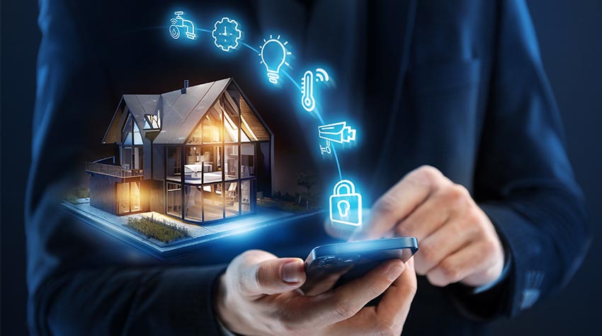 Das Smart Home bietet zahlreiche Optionen, um das Leben im Haus zu verbessern. © stock.adobe, ProstoSvet