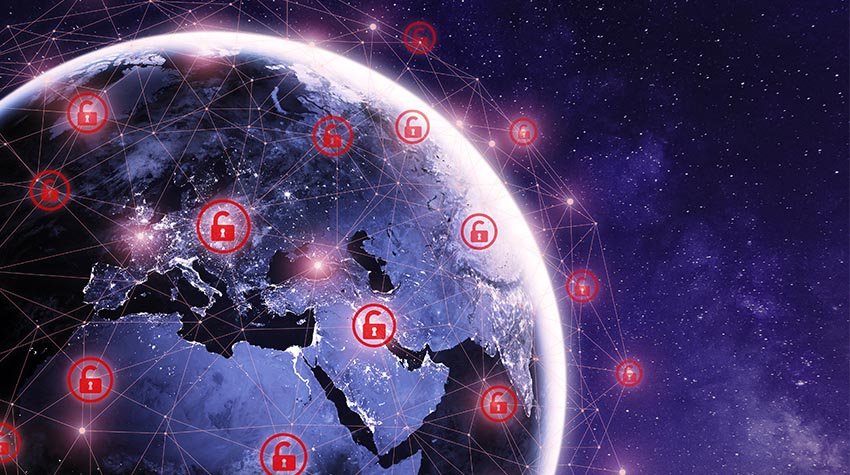 Ein vermutlich miteinander verbundener DDos-Angriff hat mehrere Städte angegriffen. © Adobe Stock, NicoElNino